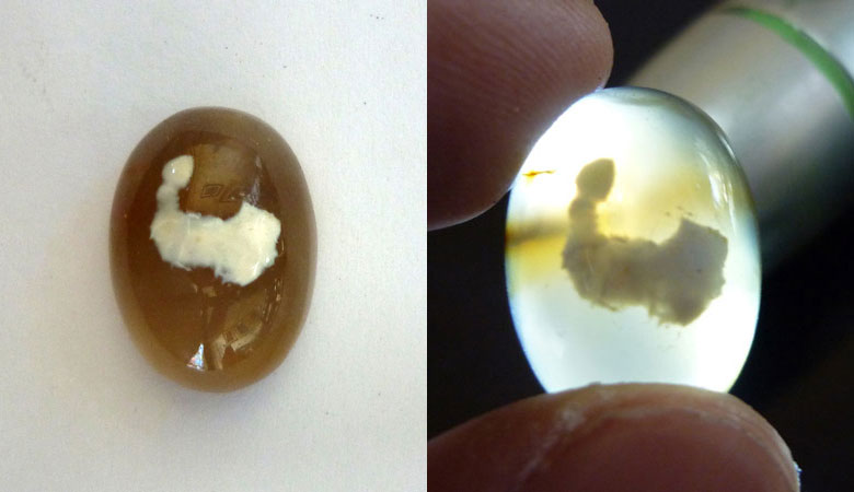 Translucent Indonesia Agate Loose Cabochon