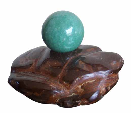 Aventurine Sphere Ball Decoration