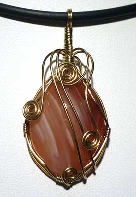 Translucent Agate pendant
